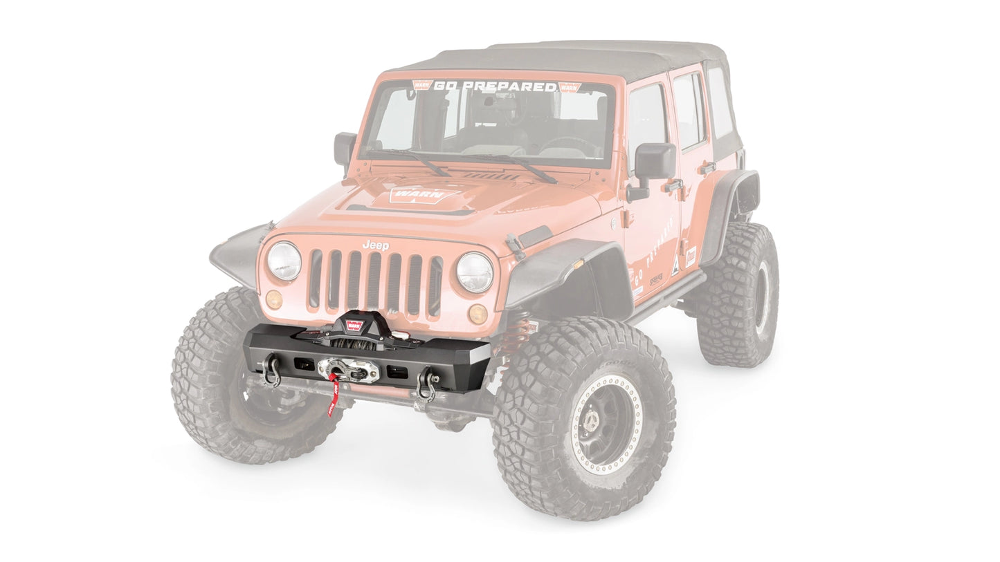 Elite Stubby Front Bumper for 2007-2018 Jeep Wrangler JK