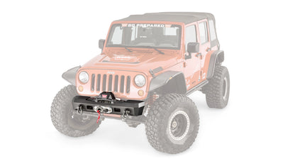 Elite Stubby Front Bumper for 2007-2018 Jeep Wrangler JK