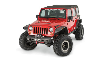 Elite Stubby Front Bumper for 2007-2018 Jeep Wrangler JK