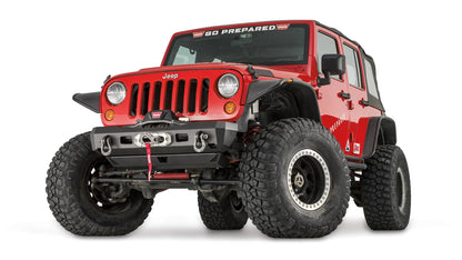 Elite Stubby Front Bumper for 2007-2018 Jeep Wrangler JK