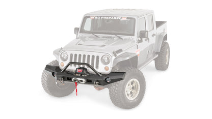 Elite Front Bumper with Grille Guard Tube for 2007-2018 Jeep Wrangler JK