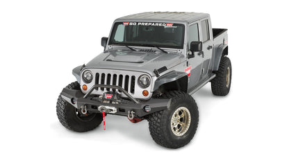 Elite Front Bumper with Grille Guard Tube for 2007-2018 Jeep Wrangler JK