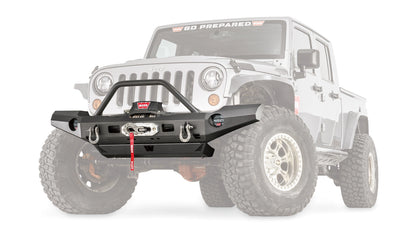Elite Front Bumper with Grille Guard Tube for 2007-2018 Jeep Wrangler JK