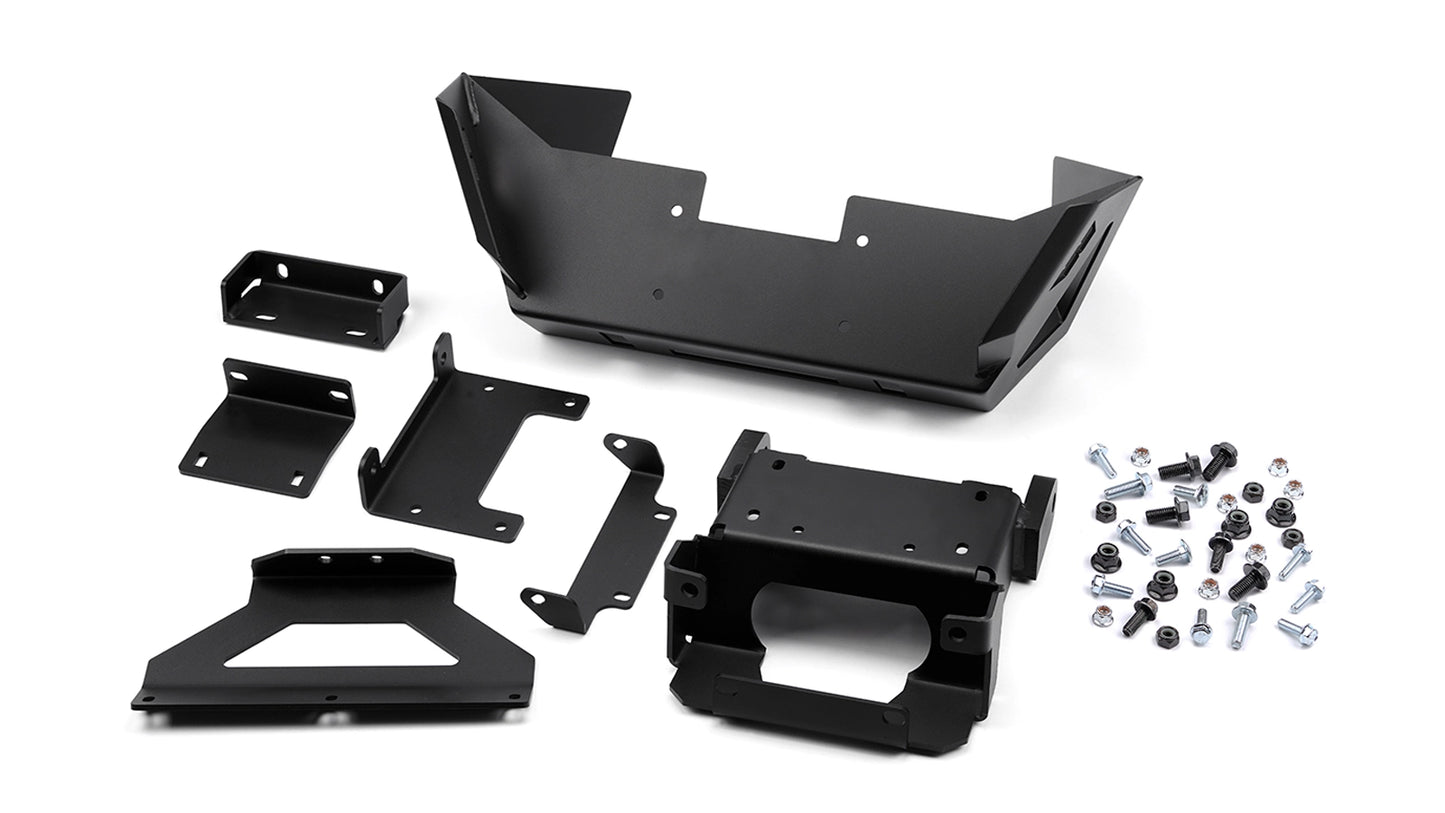 Additional view of the WARN Polaris RZR 1000 Winch Mount Bumper