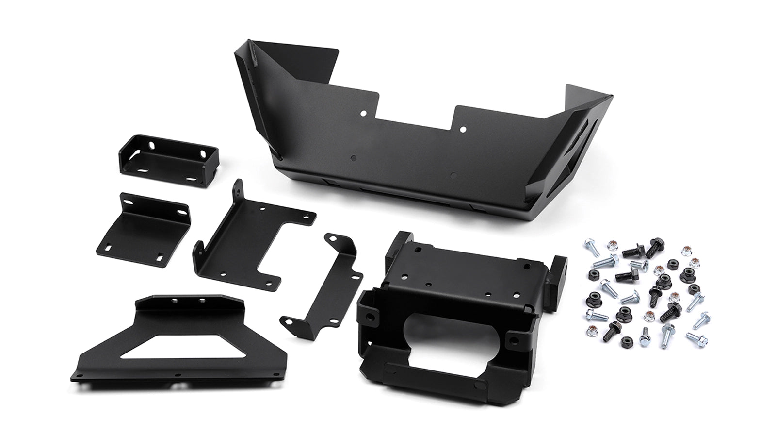 Additional view of the WARN Polaris RZR 1000 Winch Mount Bumper