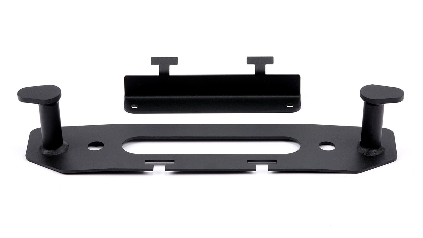 Black Rope-Storing Fairlead Backing Plate