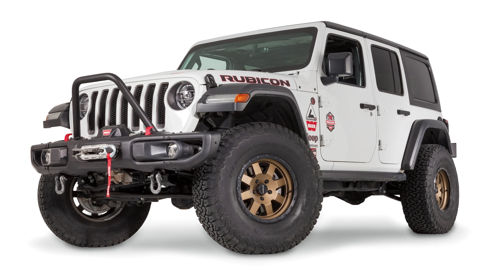 WARN Stinger Grille Guard Tube for 2018-2021 Jeep Wrangler JL front bumper for 2018-2021 Jeep Wrangler JL and 2020-2021 Jeep Gladiator JT