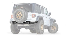 Ghosted view of the WARN Elite Rear Bumper for 2018-2026 Jeep Wrangler JL - Without Tire Carrier
