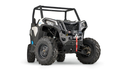 Alternate view of the WARN Winch Bumper for 2017-2024 Can-Am Maverick Sport/Trail front bumper