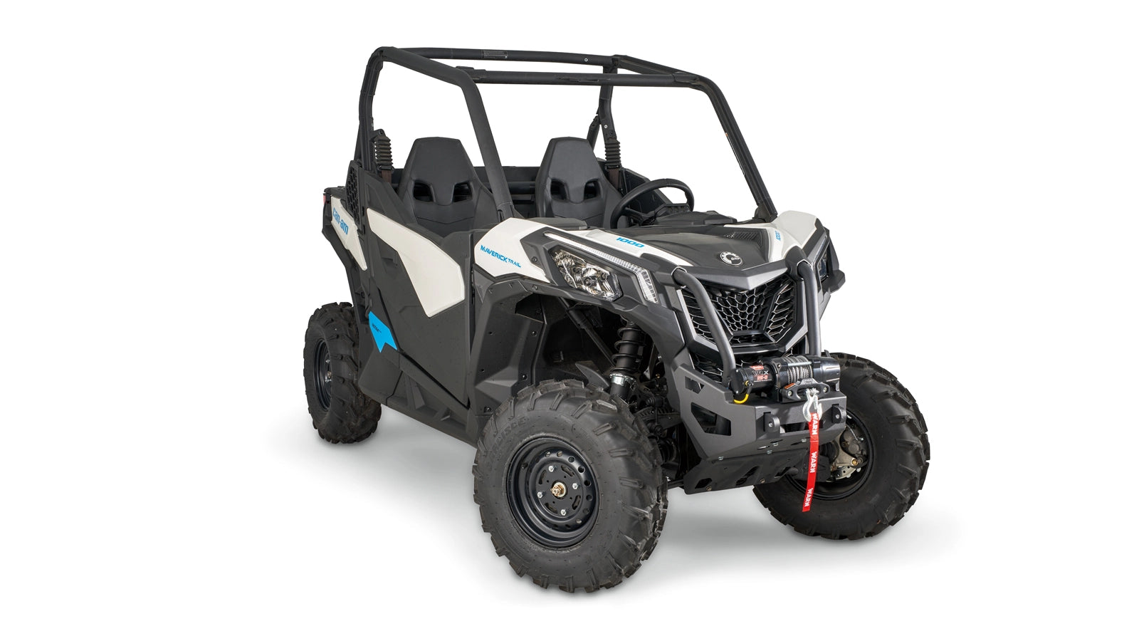 Additional view of the WARN Winch Bumper for 2017-2024 Can-Am Maverick Sport/Trail front bumper