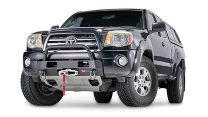 WARN Semi-Hidden Winch Mount with Grille Guard for 2005-2011 Toyota Tacoma