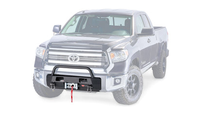 Semi-Hidden Winch Mount with Grille Guard for 2014-2021 Toyota Tundra