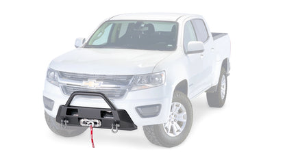Semi-Hidden Winch Mount with Grille Guard for 2015-2020 Chevrolet Colorado