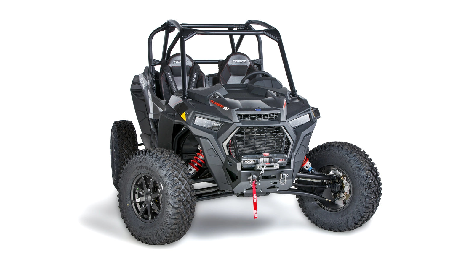 WARN Polaris RZR Turbo S Winch Mount Bumper for 2018-2021 Polaris RZR XP Turbo S