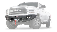 Ghosted view of the WARN Ascent Front Bumper for 2019-2026 Ram 2500/3500