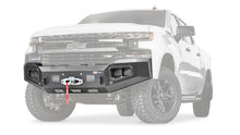 Ghosted view of the WARN Ascent Front Bumper for 2019-2022 Chevrolet Silverado 1500