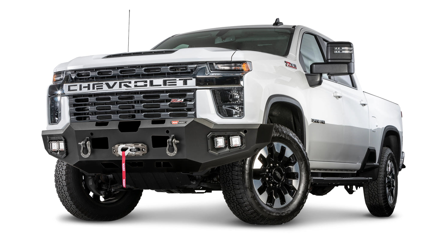 Ascent Front Bumper for 2020-2025 Chevrolet Silverado 2500/3500