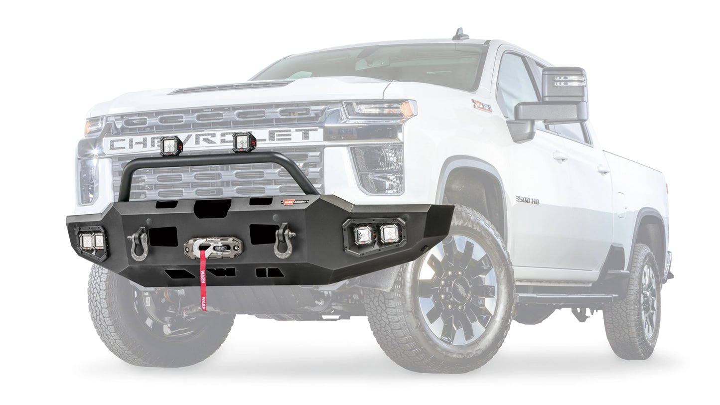 Ascent Front Bumper for 2020-2025 Chevrolet Silverado 2500/3500
