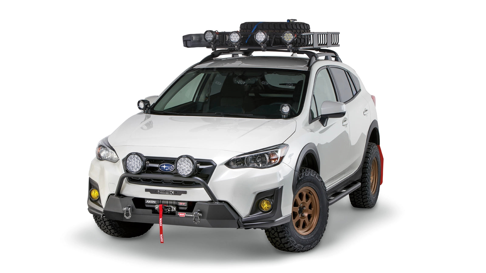 WARN Semi-Hidden Winch Mount for 2018-2020 Subaru Crosstrek, alternate view