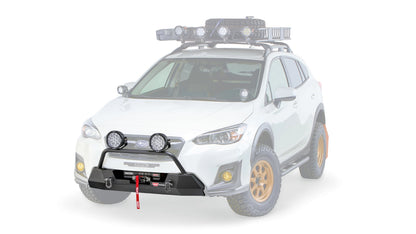 Grille Guard Tube with Light Mounting Tabs for 2018-2020 Subaru Crosstrek / 2019-2021 Subaru Forester Semi-Hidden Kit