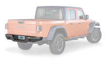 Ghosted view of the WARN Elite Rear Bumper for 2019-2025 Jeep Gladiator JT