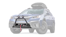 Ghosted view of the WARN Semi-Hidden Winch Mount for 2020-2022 Subaru Outback
