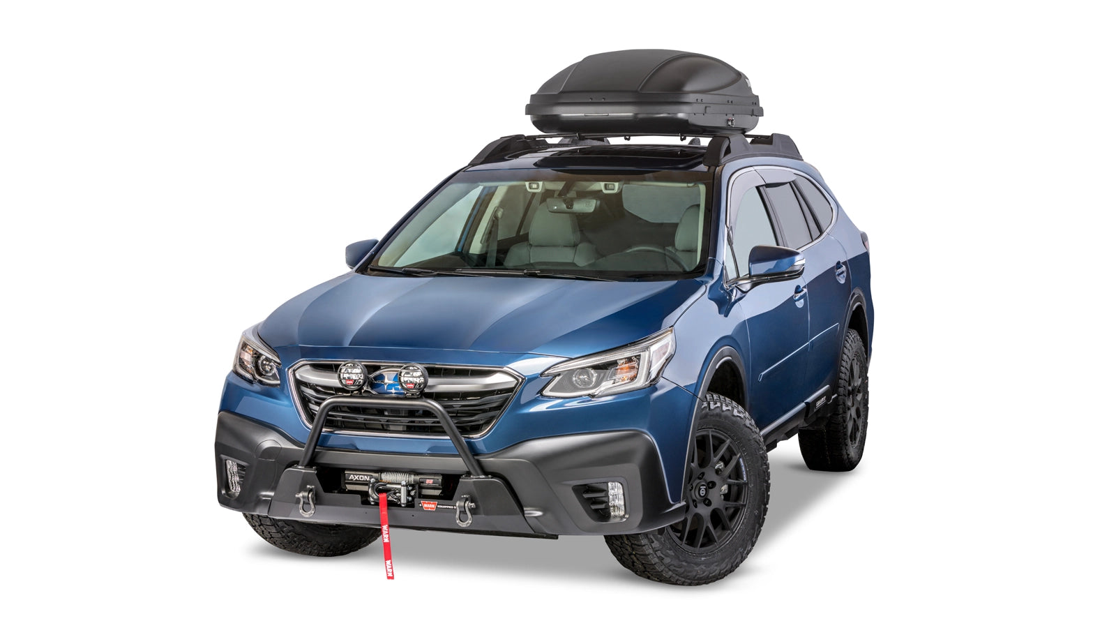 Additional view of the WARN Grille Guard Kit for Subaru Outback Semi-Hidden Kit semi-hidden grille guard winch mount kit