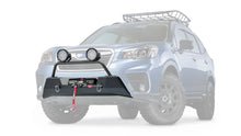 Ghosted view of the WARN Semi-Hidden Winch Mount for 2019-2021 Subaru Forester