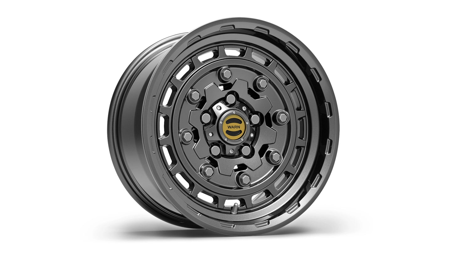 WARN Epic Jackhammer Wheel - Gray 5 Lug