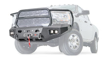 Ghosted view of the WARN Ascent HD Front Bumper with Full Grille Guard for 2019-2026 Ram 2500/3500/4500/5500
