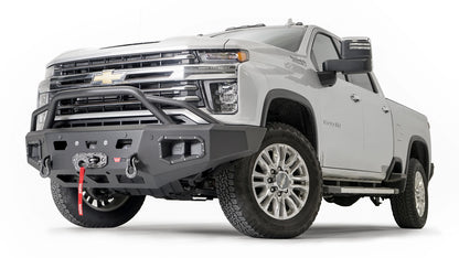 Ascent HD Front Bumper with Prerunner Grille Guard for 2020-2023 Chevrolet Silverado 2500/3500 HD