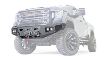 Ghosted view of the WARN Ascent HD Front Bumper for 2020-2023 GMC Sierra 2500/3500 HD