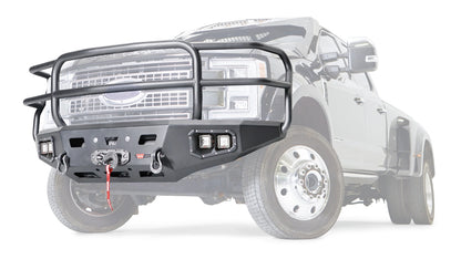 Ascent HD Front Bumper with Full Grille Guard for 2017-2022 Ford F-450/F-550