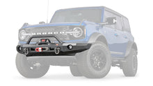 Ghosted view of the WARN Elite Front Bumper with Prerunner Grille Guard for 2021-2026 Ford Bronco