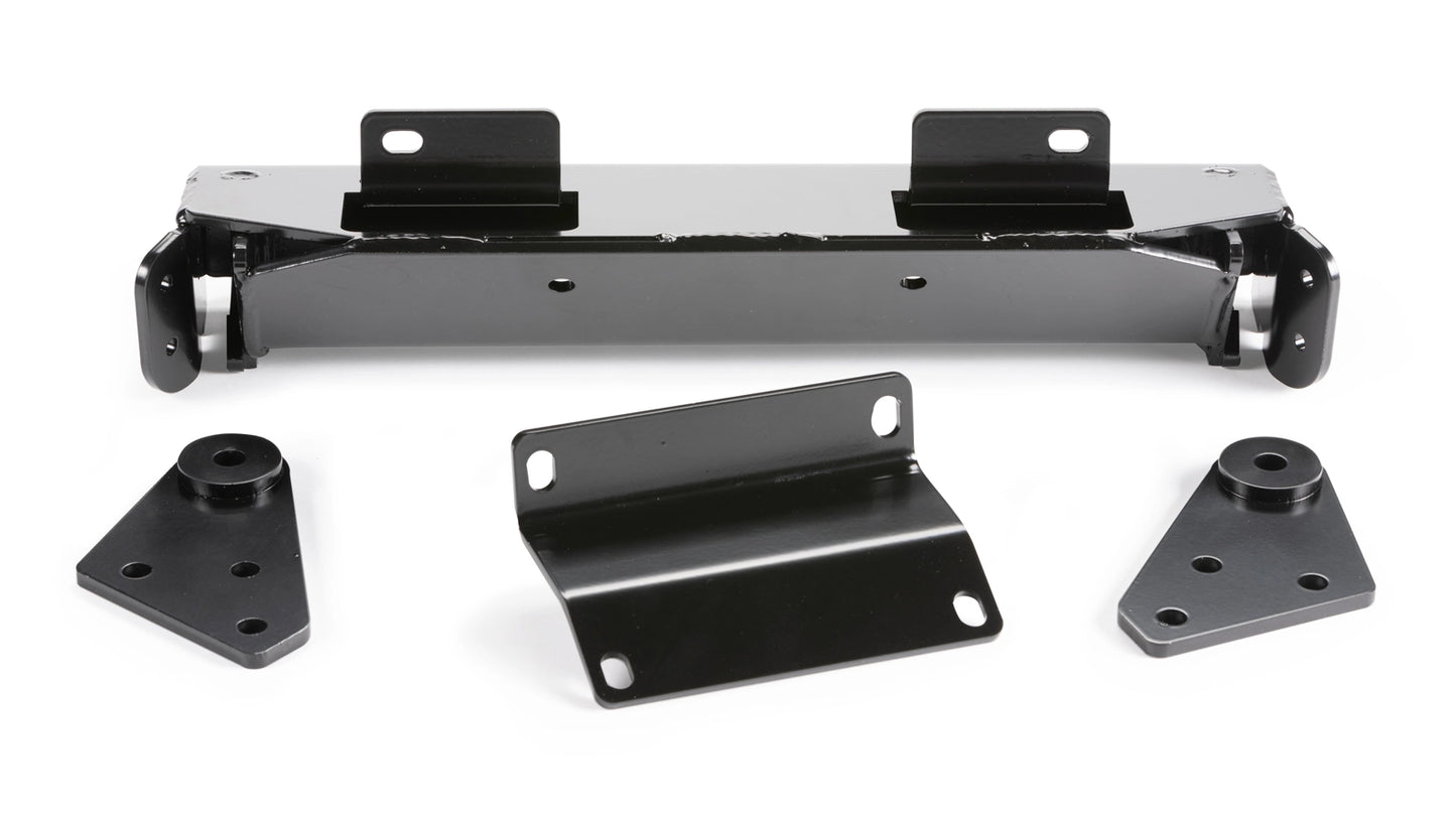 Parts view of the WARN Front Plow Mount Kit for the Polaris Sportsman