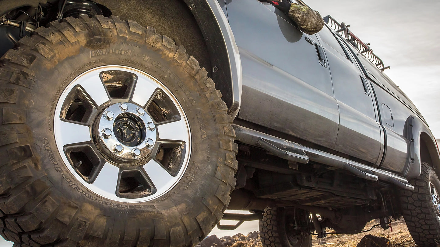 Locking Hubs for Ford Super Duty 35-Spline - Argent Gray