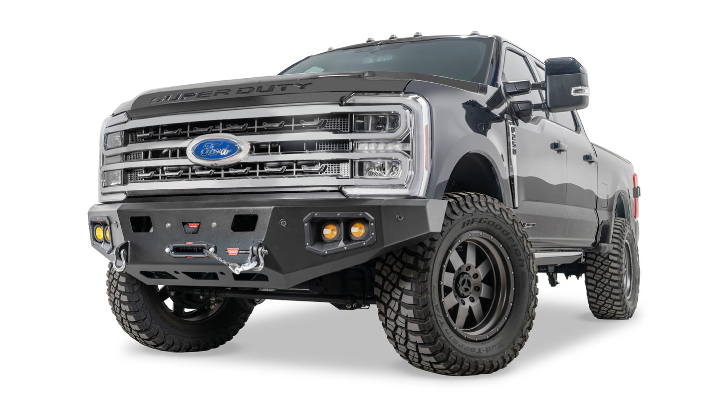 WARN Ascent HD Front Bumper for 2023-2026 Ford Super Duty