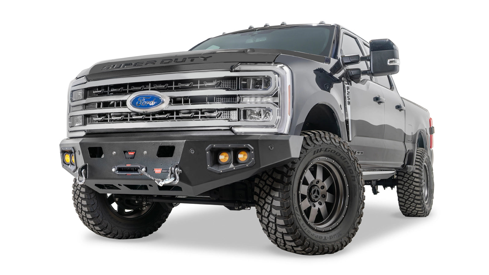 WARN Ascent HD Front Bumper for 2023-2026 Ford Super Duty