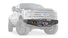 Ghosted view of the WARN Ascent Front Bumper for 2023-2026 Ford Super Duty