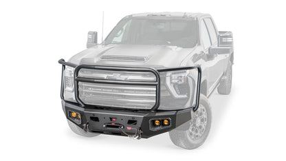 Ascent HD Front Bumper with Full Grille Guard for 2024-2026 Chevrolet Silverado 2500/3500 HD