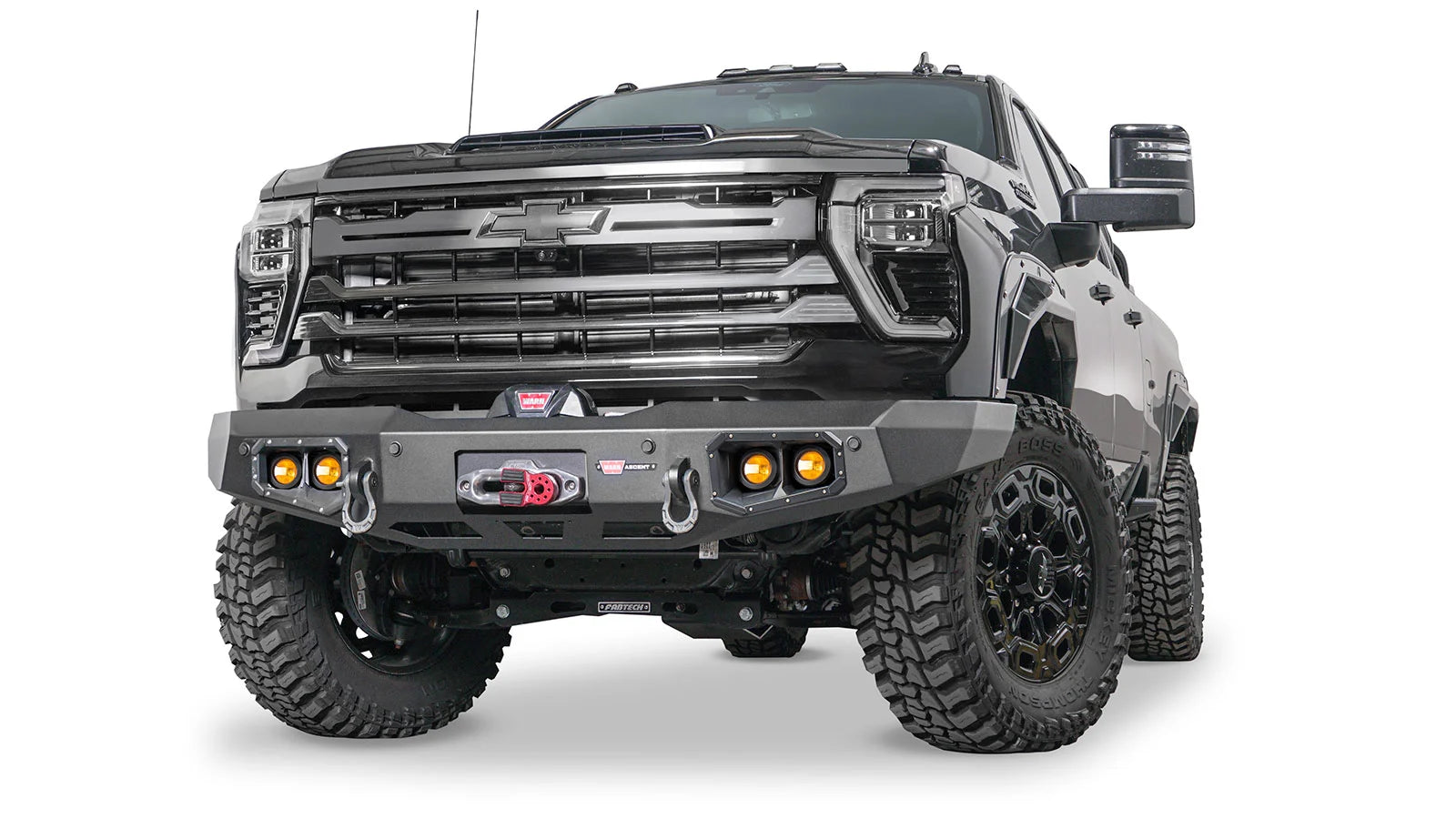 WARN Ascent Front Bumper for 2024-2026 Chevrolet Silverado 2500/3500 HD