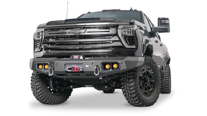 WARN Ascent Front Bumper for 2024-2026 Chevrolet Silverado 2500/3500 HD