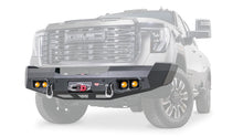 Ghosted view of the WARN Ascent Front Bumper for 2024-2026 GMC Sierra 2500/3500 HD