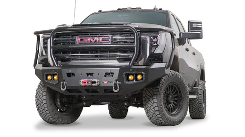 Ascent HD Front Bumper with Full Grille Guard for 2024-2026 GMC Sierra 2500/3500 HD