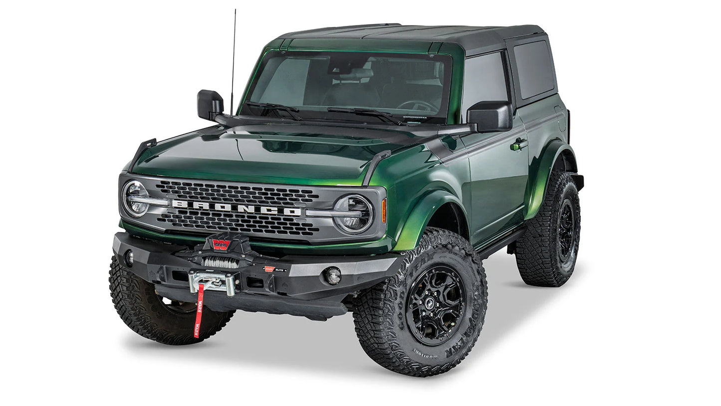 WARN Elite Front Bumper for 2021-2026 Ford Bronco, without grille guard