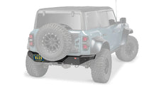 Ghosted view of the WARN Elite Rear Bumper for 2021-2026 Ford Bronco
