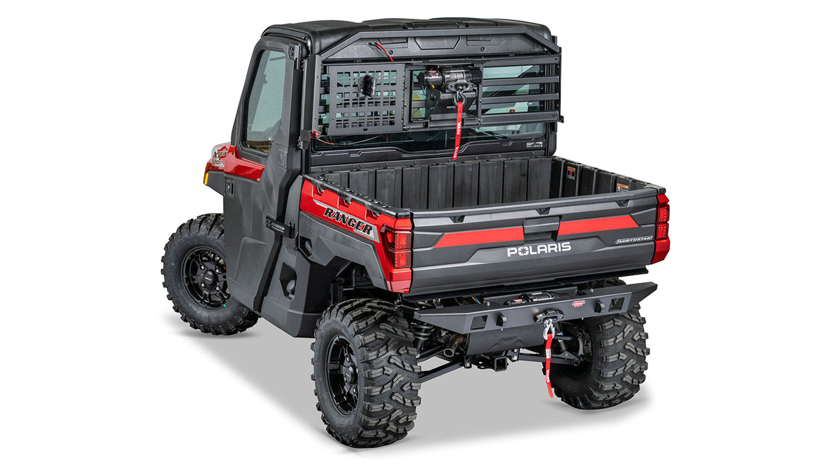 Additional view of the WARN Premium Rear Winch Bumper for 2025–2026 Polaris Ranger