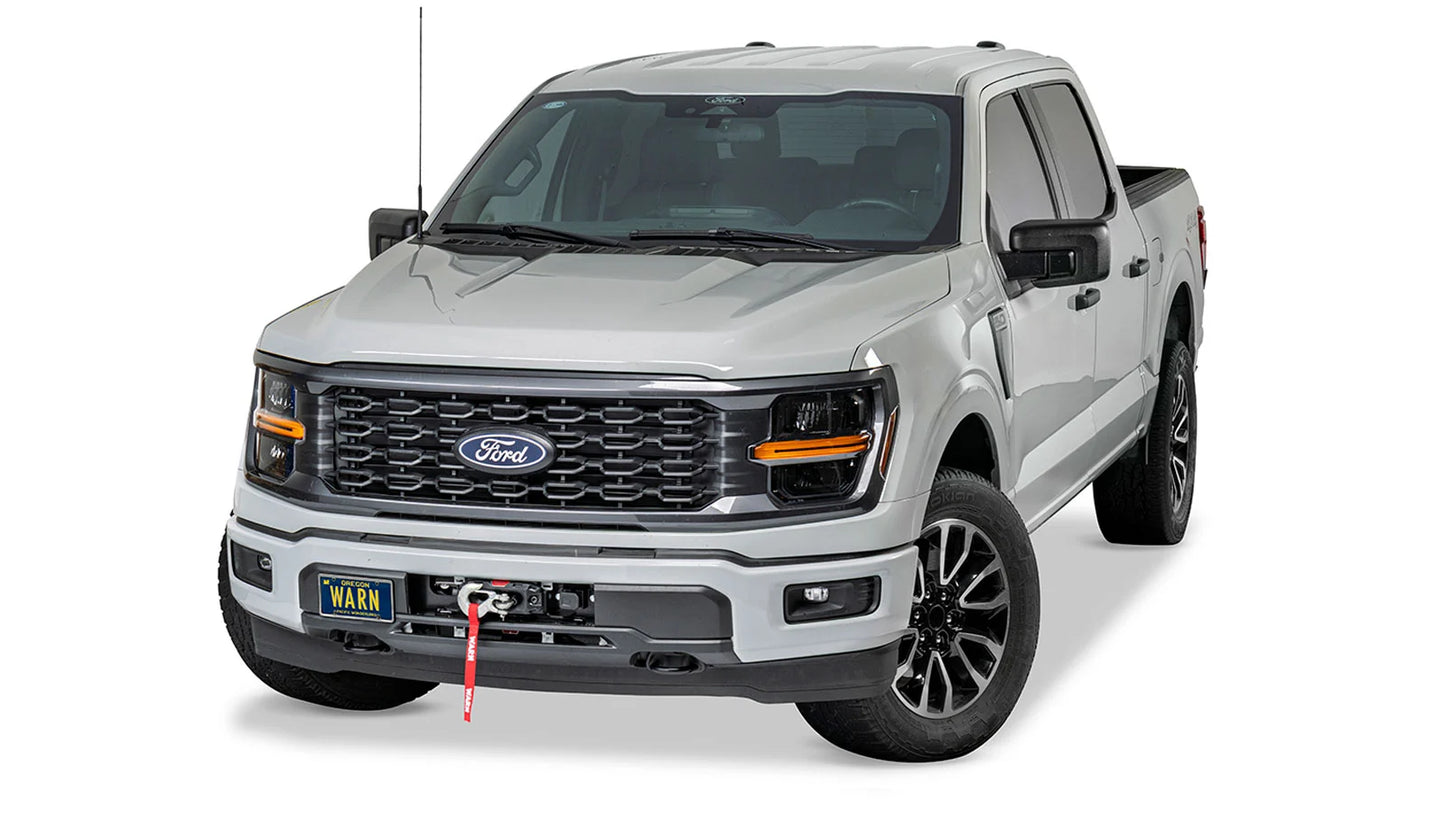 WARN Fully Hidden Winch Mount Kit for 2024-2026 Ford F-150 V8