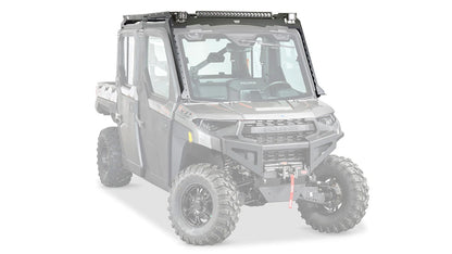 Ghosted view of the WARN Roof Rack Kit for 4-Door 2025–2026 Polaris Ranger