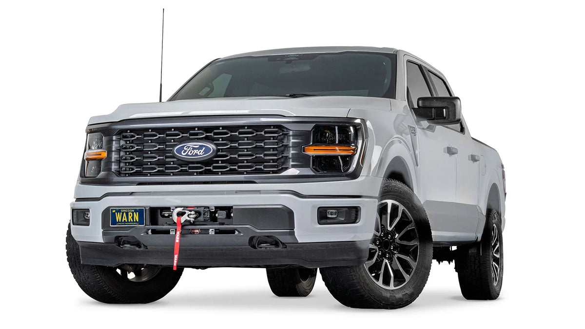 Additional view of the WARN Fully Hidden Winch Mount Kit for 24-26 F150